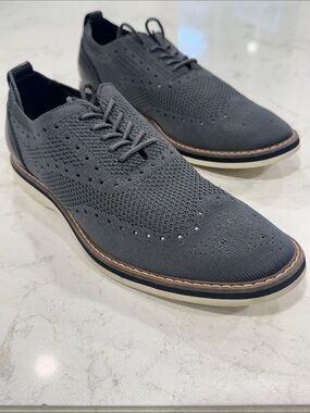 Men's Aiden & Mason AM-Albert3 Wingtip Oxford Mesh Shoes - 8.5